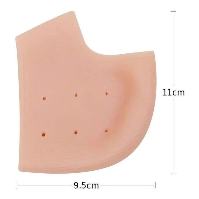 Par De Meia Palmilha Silicone Ortopédico Calcanhar Fascite - Ortopedia - Neoshop