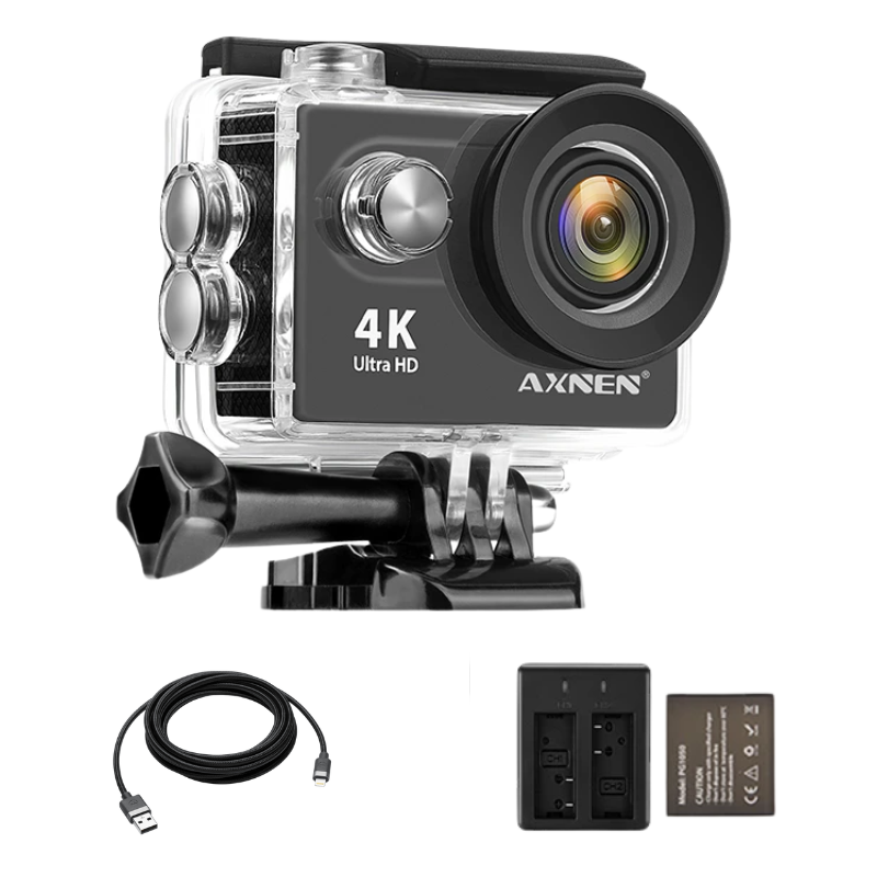 Câmera de Ação Profissional Portátil 4K Ultra HD 60FPS - Estilo Go Pro - Neoshop