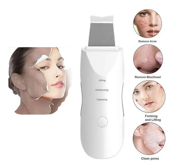 Peeling Ultrassonico Portatil Limpeza De Pele Remove Cravos - Beleza Facial - Neoshop