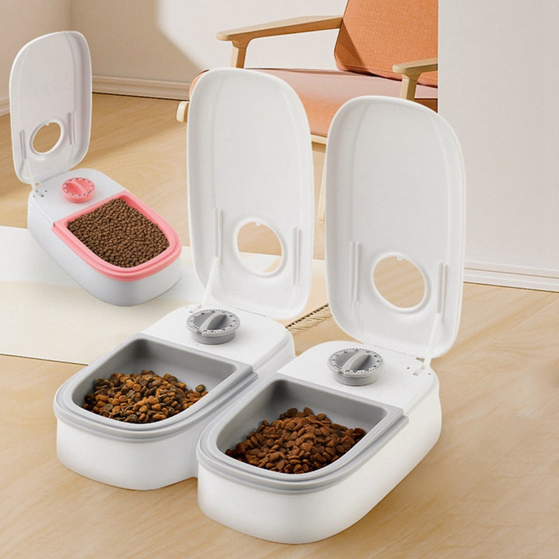 Dispenser de Comida Automático Inteligente | Para Cães e Gatos - Neoshop