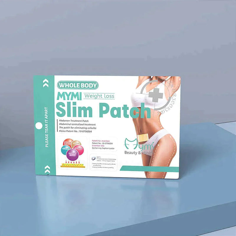 10 Adesivos Slim Patch Redutor De Peso Celulite Inchaço Mymi - Neoshop