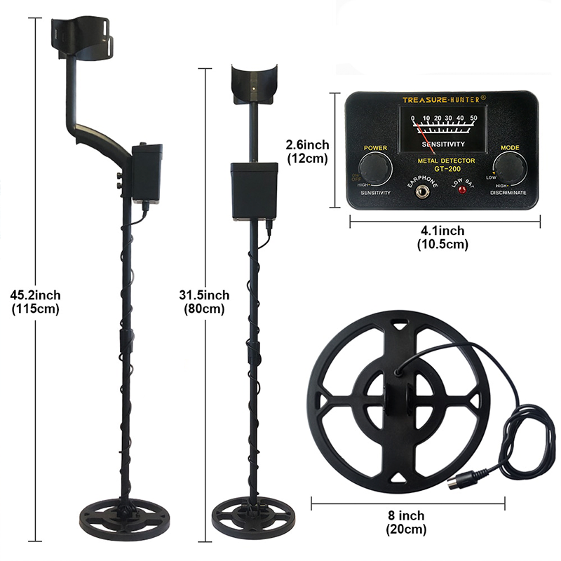 Detector de Metais e Pedra Preciosas Magnético Profissional - Neoshop