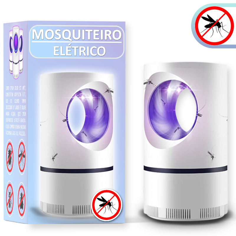 Armadilha Para Mosquitos e Insetos - Mosquiteiro Elétrico - Neoshop